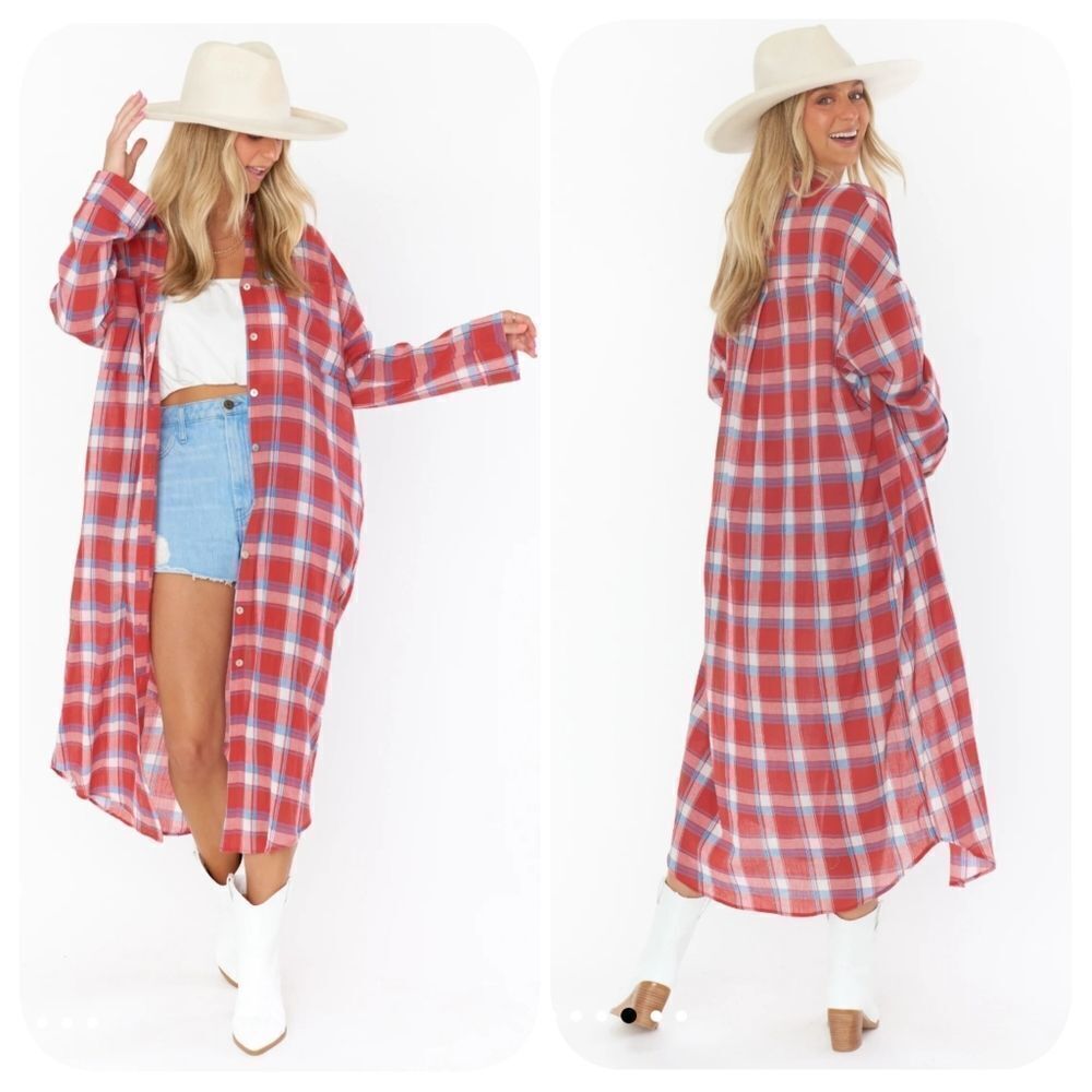 SHOW Me Your MuMu Leo Button Down Tunic